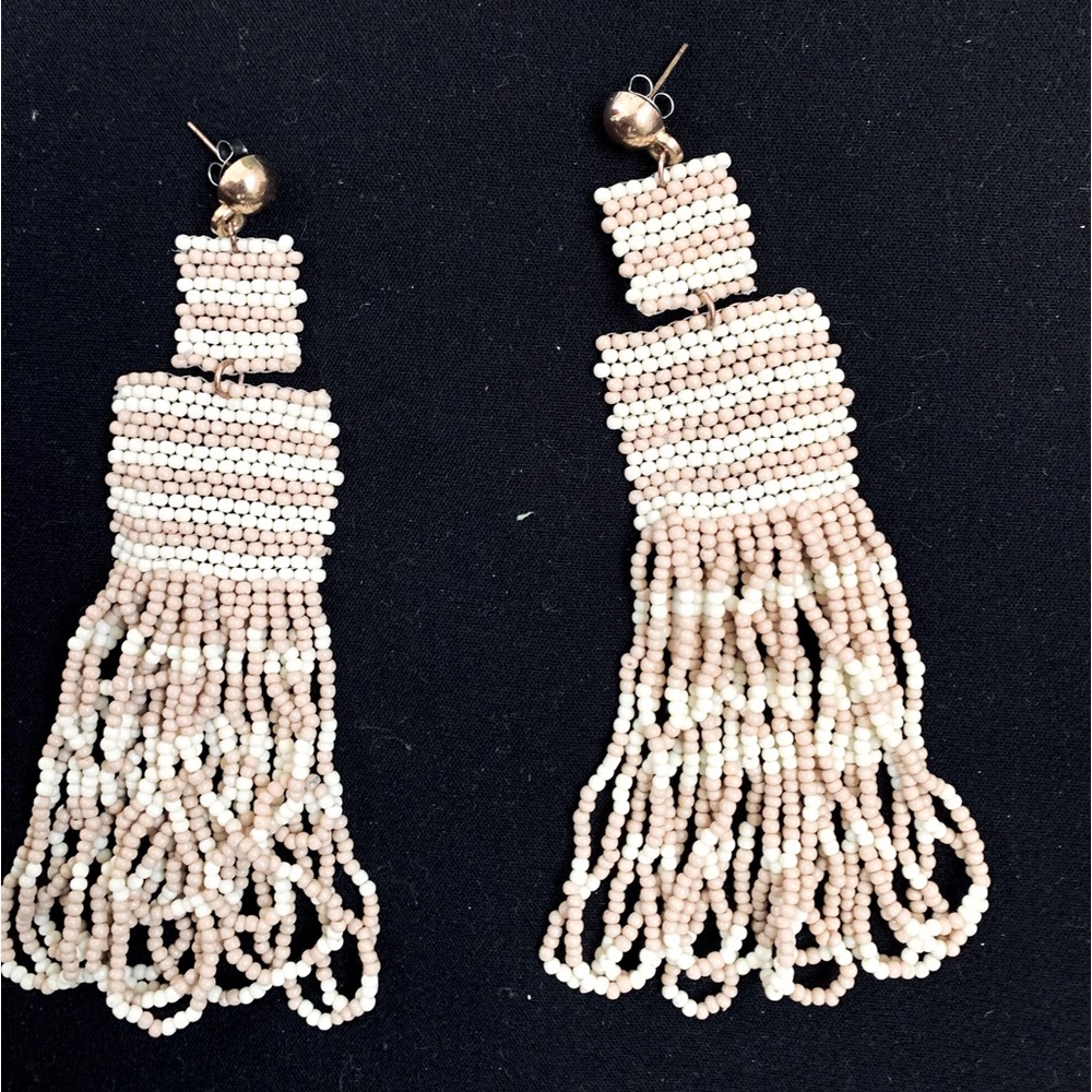 BOHEMIAN SEED BEED EARRINGS